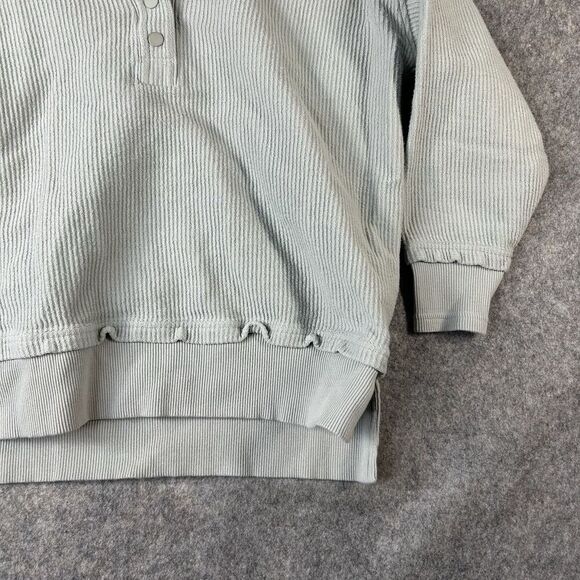 Aerie Light Green Hoodie Sweatshirt - Picture 6 of 8